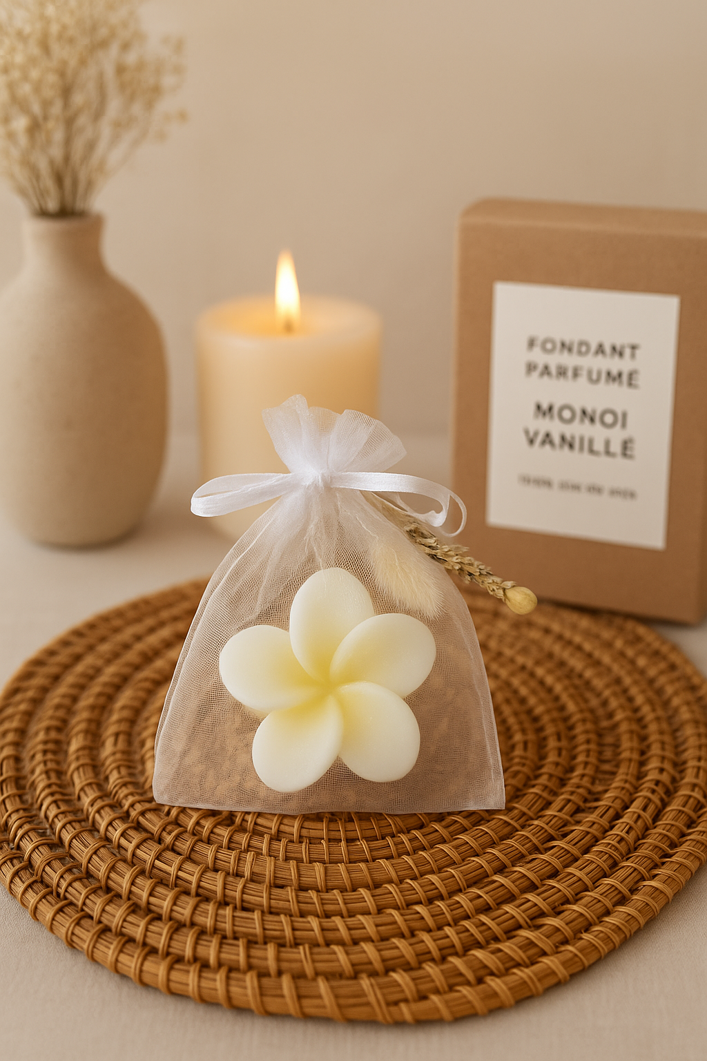 Fondant Fleur de tiaré