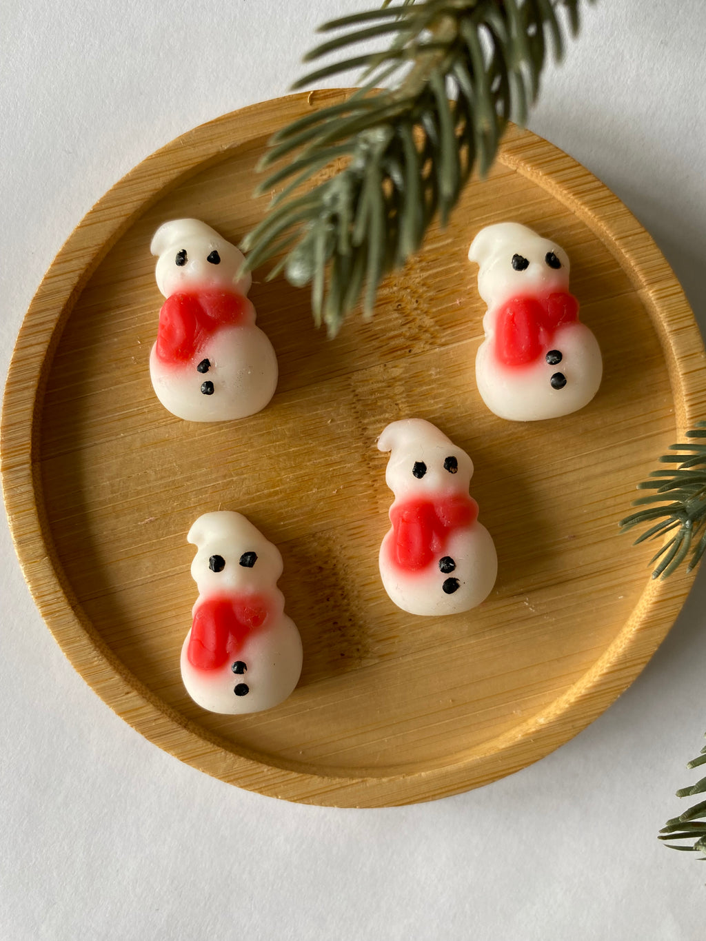 Lot de 6 fondants parfumés de Noel à la cire de soja