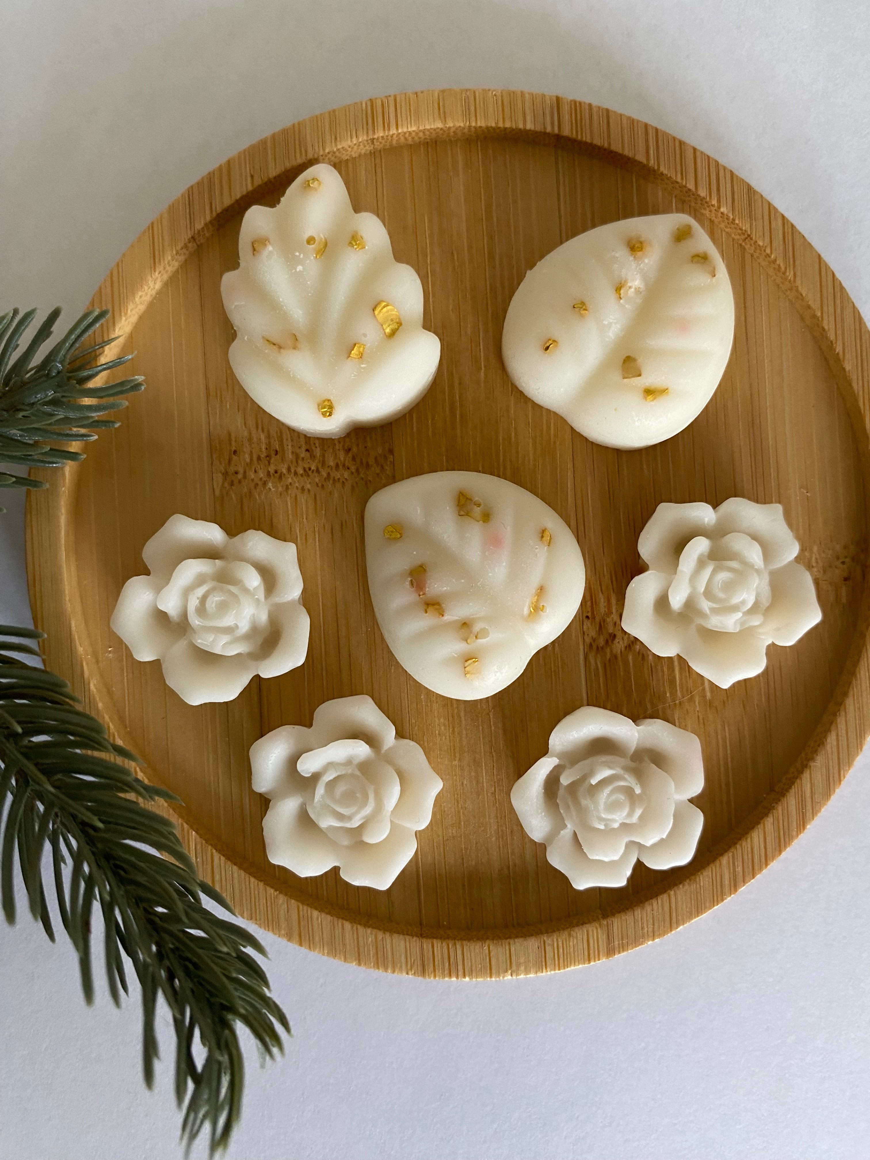 Lot de 6 fondants parfumés de Noel à la cire de soja