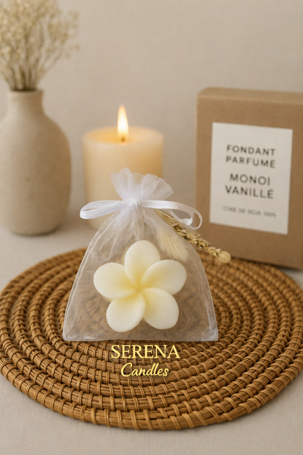 Fondant Fleur de tiaré